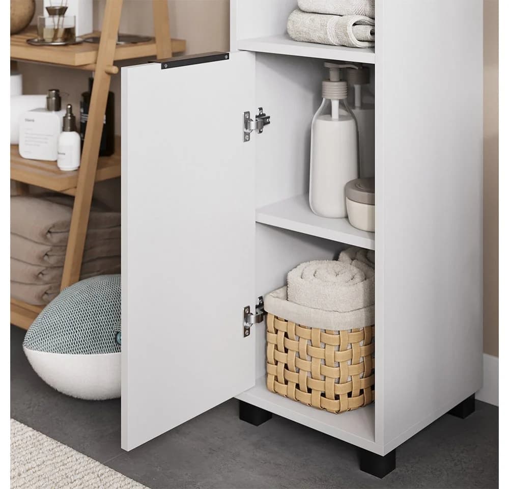 Vicco Midischrank Alina Weiß 3 Fächer Soft-Close - Bild 4