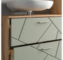 Vicco Waschbeckenunterschrank Irma Salbeigrün mit Schubladen Bild 4