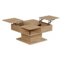 Vicco Couchtisch Movira Liftfunktion Goldkraft Eiche Bild 1