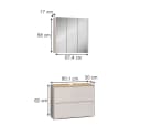 Vicco Badmöbel-Set Majest Cashmere/Artisan 2 Teile Bild 1