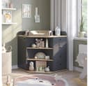Vicco Wickelkommode Aria Anthrazit Artisan-Eiche mit Wickelaufsatz Bild 2