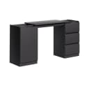Vicco Kommode Varino Schwarz Ausziehbar Bild 1