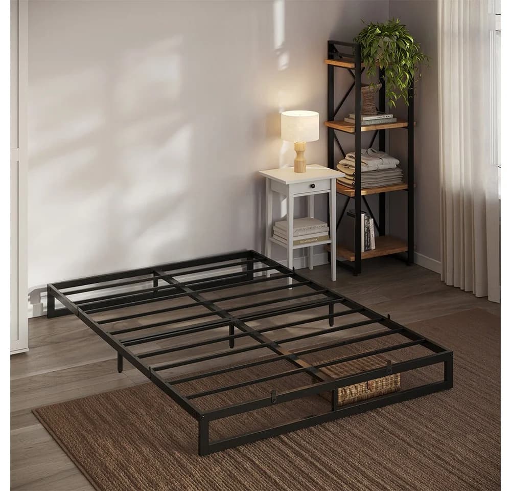 VitaliSpa® Bettgestell Lenora Schwarz Metall - Bild 5