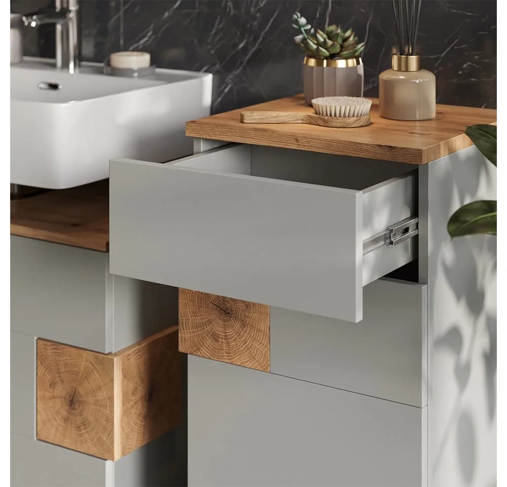 Vicco Midischrank Eden Grau Modernes Design - Bild 5