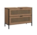 Vicco Waschbeckenunterschrank Linara Eiche Schwarz Bild 2