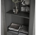Vicco Kleiderschrank Elmo Anthrazit Modernes Seitenregal Bild 4