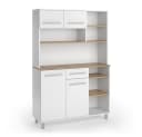 Vicco Küchenbuffet Pure Weiß/Artisan-Eiche 120x177x40,5 cm Bild 2