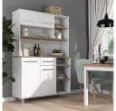 Vicco Küchenbuffet Pure Weiß/Artisan-Eiche 120x177x40,5 cm Bild 3