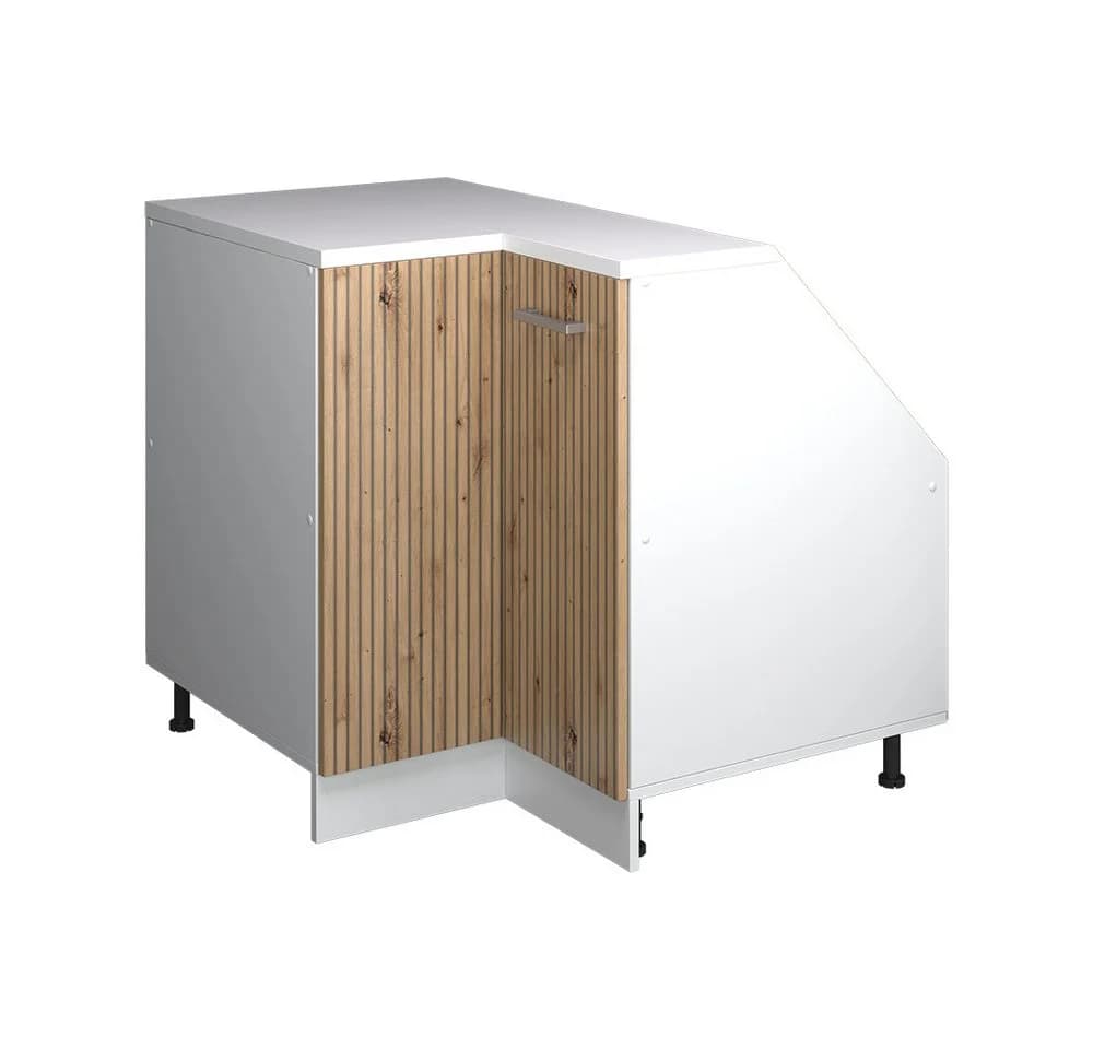 Vicco Kommode Rion Artisan-Eiche/Weiß 75,6x81,6x60 cm - Bild 2