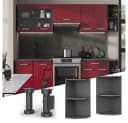 Vicco Hängeschrank R-Line Anthrazit 2 Fächer Bild 1