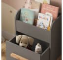 VitaliSpa® Bücherregal Malia Grau mit Schublade Bild 4