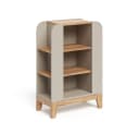 VitaliSpa® Bücherregal Malia 9 Fächer Beige/Grau Modern Bild 2