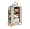 VitaliSpa® Bücherregal Malia 9 Fächer Beige/Grau Modern Bild 5