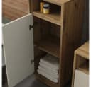Vicco Midischrank Beatrice Modern Rillenfront Cashmere/Artisan-Eiche Bild 4