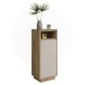 Vicco Midischrank Beatrice Modern Rillenfront Cashmere/Artisan-Eiche Bild 5