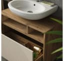 Vicco Waschbeckenunterschrank Beatrice Cashmere/Artisan-Eiche mit Schublade Bild 4