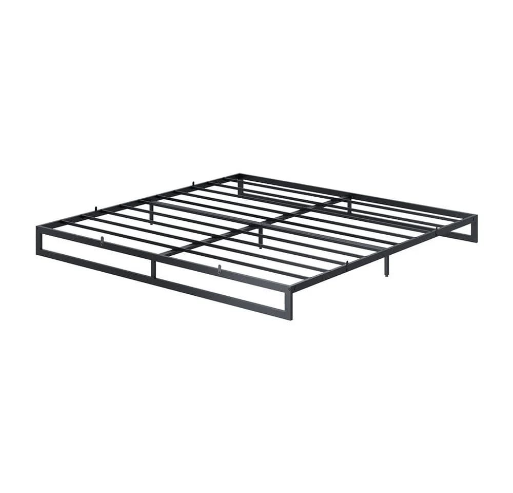 VitaliSpa® Bettgestell Lenora Schwarz Metallgestell Modern - Bild 2