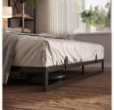 VitaliSpa® Bettgestell Lenora Schwarz Metallgestell Modern Bild 4