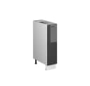 Vicco Apothekerschrank Fame-Line Anthrazit Hochglanz/Weiß 20 cm Bild 2