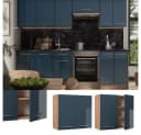 Vicco Hängeschrank Fame-Line Dunkelblau Hochglanz 80 cm Bild 1