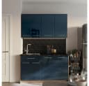 Vicco Hängeschrank Fame-Line Dunkelblau Hochglanz 80 cm Bild 4