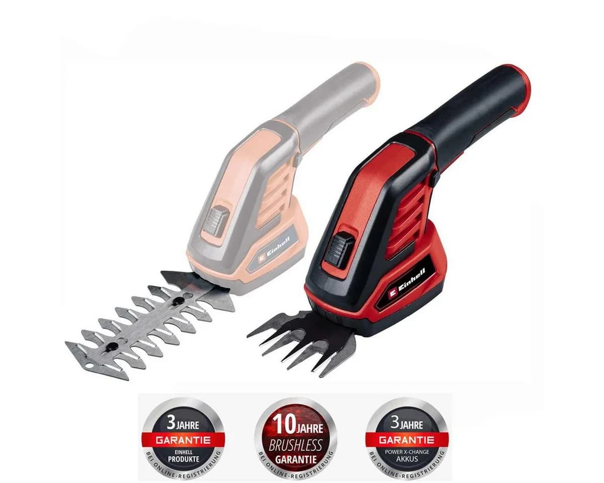 Einhell GC-CG 3,6/70 Li Akku-Gras- & Strauchscherenset 3,6V - Bild 4