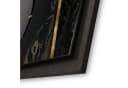 Kreative Feder Wanduhr 3D Designer-Wanduhr Abstract Black Modern Bild 3