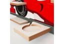 Kreative Feder Kinderregal Rennauto Rot mit Magnetplättchen für Tonies Bild 3