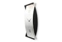 Kreative Feder 3D Designer-Wanduhr Artistic Silber Modern Bild 1