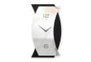 Kreative Feder 3D Designer-Wanduhr Artistic Silber Modern Bild 2