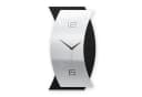 Kreative Feder 3D Designer-Wanduhr Silver Light Modern Bild 2