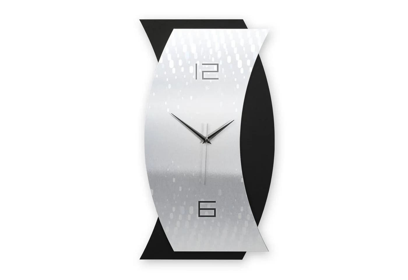 Kreative Feder 3D Designer-Wanduhr Silver Light Modern - Bild 2