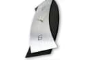 Kreative Feder 3D Designer-Wanduhr Silver Light Modern Bild 4