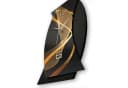 Kreative Feder 3D Wanduhr Dynamic Modern ohne Ticken Bild 4