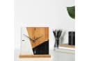 Kreative Feder Standuhr „Triangle“ Massivholz Modern Elegant Bild 5