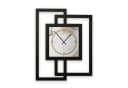 Kreative Feder Wanduhr „Abstract Elegance“ Moderner Metallic-Look Bild 2