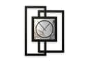 Kreative Feder Wanduhr Abstract Water Modern Metallic Bild 2