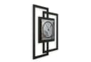 Kreative Feder Wanduhr Abstract Water Modern Metallic Bild 3