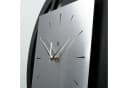 Kreative Feder 3D Designer-Wanduhr Silber Modernes Metallic-Design Bild 4