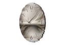 Kreative Feder Wanduhr Silverline Naturholz Ø 30cm Silber Bild 1