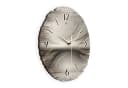 Kreative Feder Wanduhr Silverline Naturholz Ø 30cm Silber Bild 3