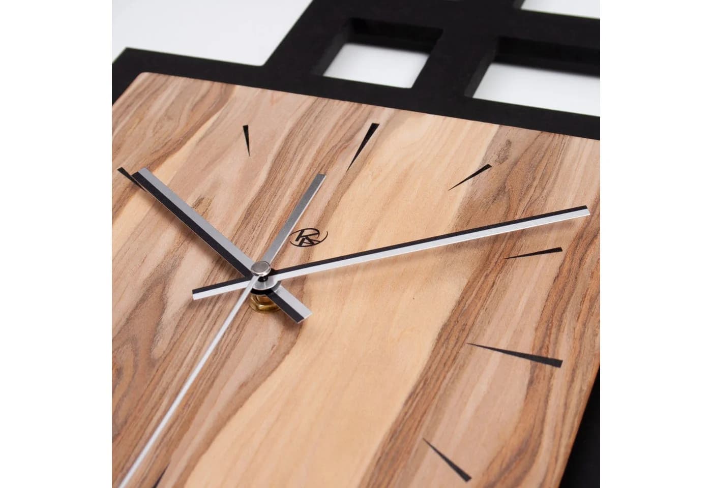 Kreative Feder Wanduhr Moderne Designer-Wanduhr aus Holz - Bild 4