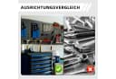 CCLIFE 3-teilige Metall-Werkzeugwand mit 43 Haken und Zubehör Bild 4