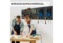 CCLIFE 3-teilige Metall-Werkzeugwand mit 43 Haken und Zubehör Bild 5