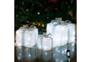 CCLIFE LED Geschenkbox 3er Bunt Gold Silber Bild 2