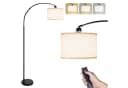 CCLIFE Bogenlampe Stehlampe LED E27 dimmbar weiß Bild 2