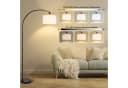 CCLIFE Bogenlampe Stehlampe LED E27 dimmbar weiß Bild 5