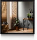 Tulup Schminkspiegel mit MDF-Rahmen Schwarz Modern Bild 2