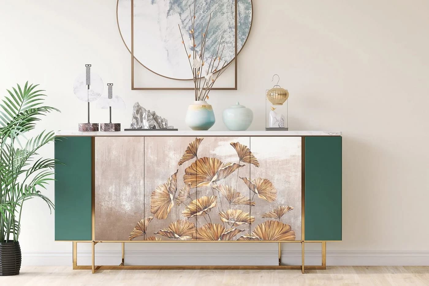 Tulup Möbelfolie Selbstklebend Blumen-Motiv Premium Dekofolie - Bild 5