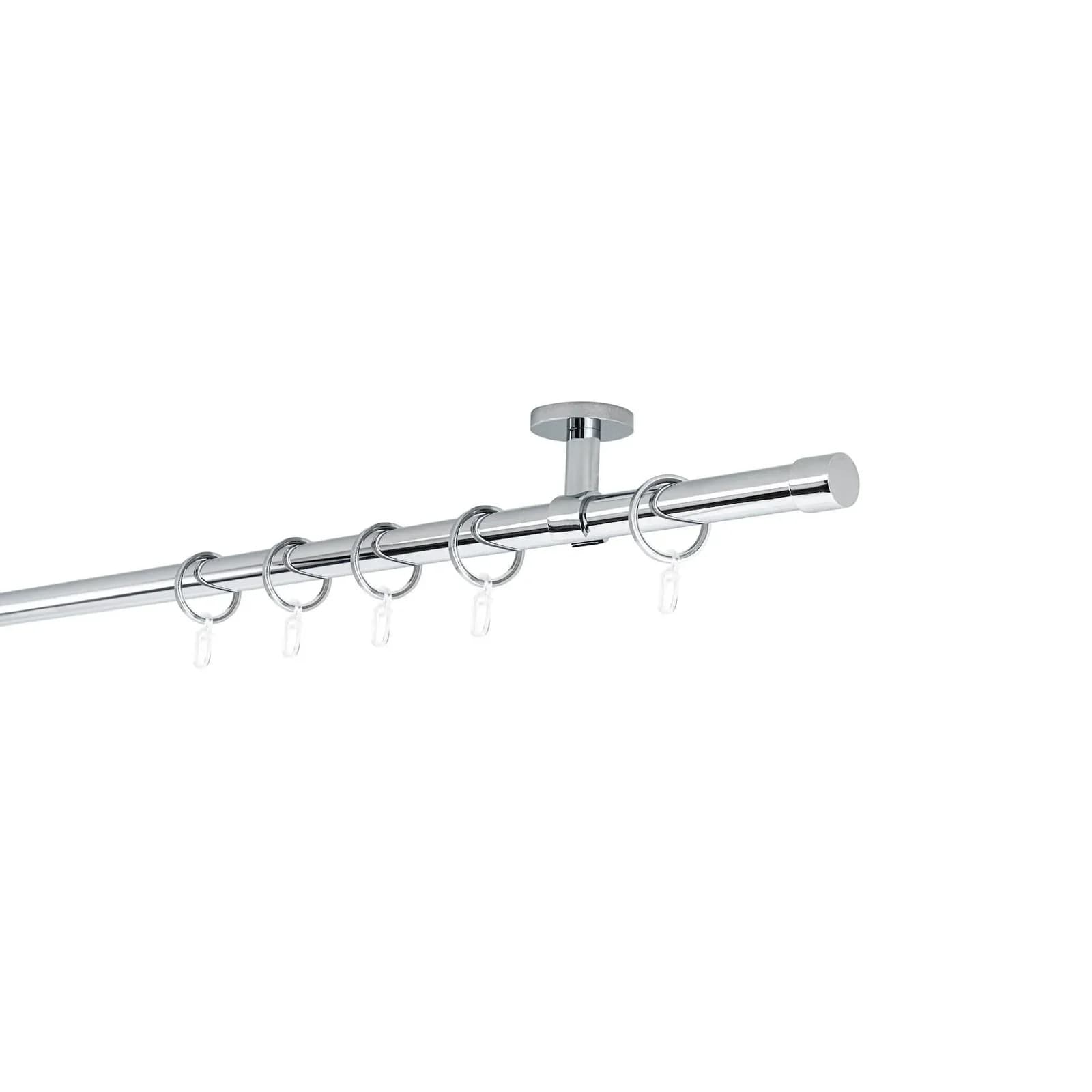 ONDECO Vorhangstange Chrom 250 cm